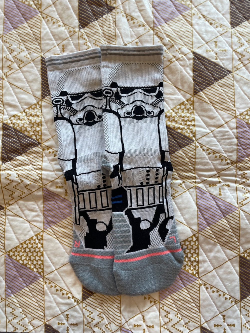 Stance Novelty Stormtrooper Crew Socks - Women’s size M (8 - 10.5)